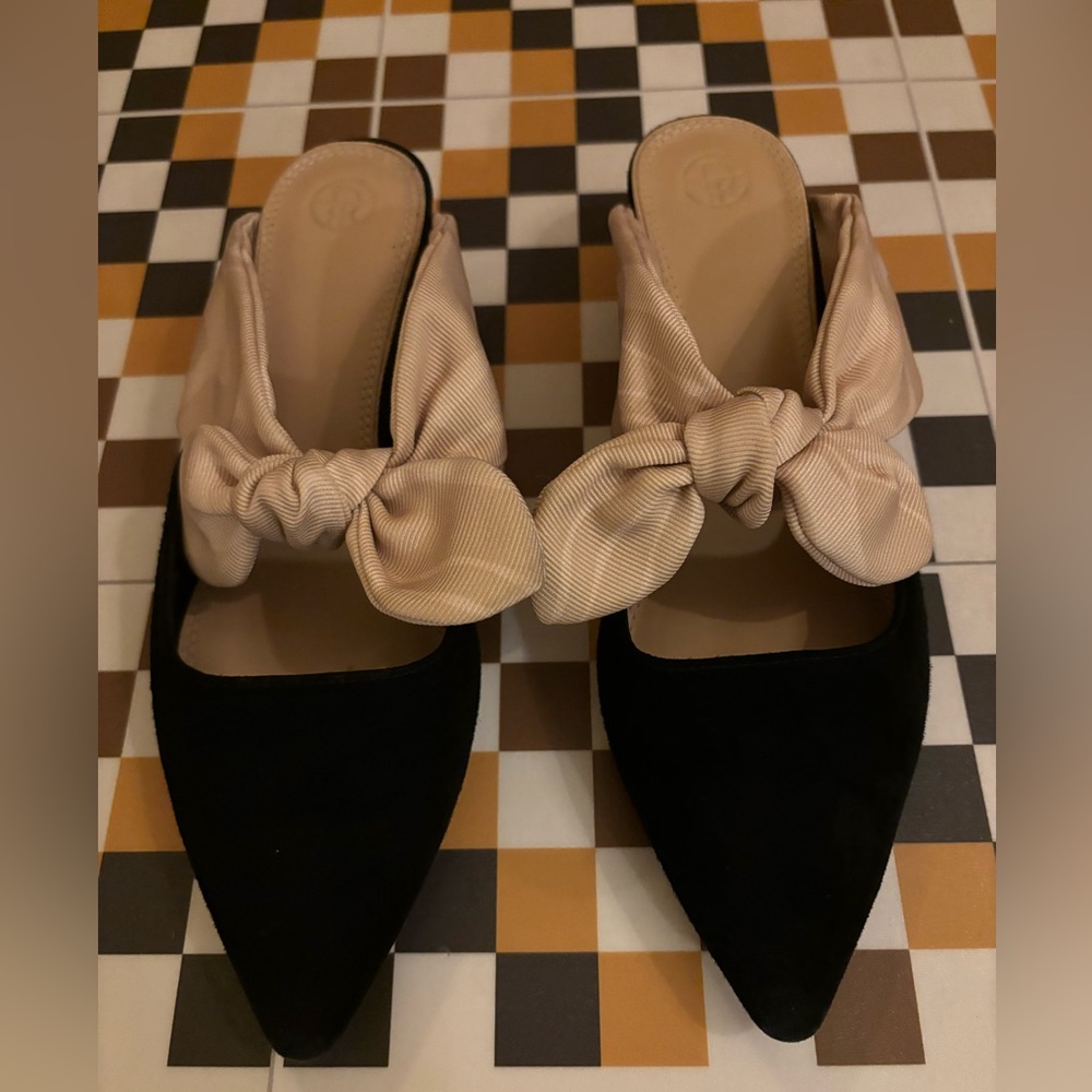 The Row Coco Suede Kitten Heels